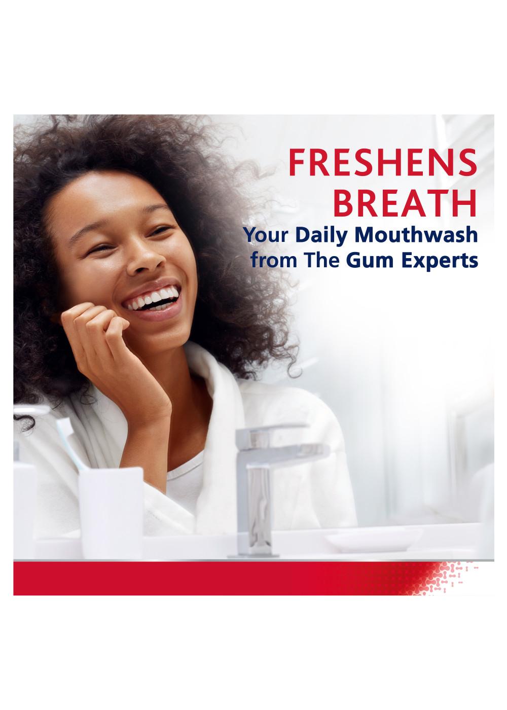 Parodontax Active Gum Health Mouthwash - Fresh Mint; image 7 of 9