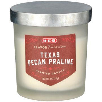 H-E-B Flavor Favorites Texas Pecan Praline Scented Candle