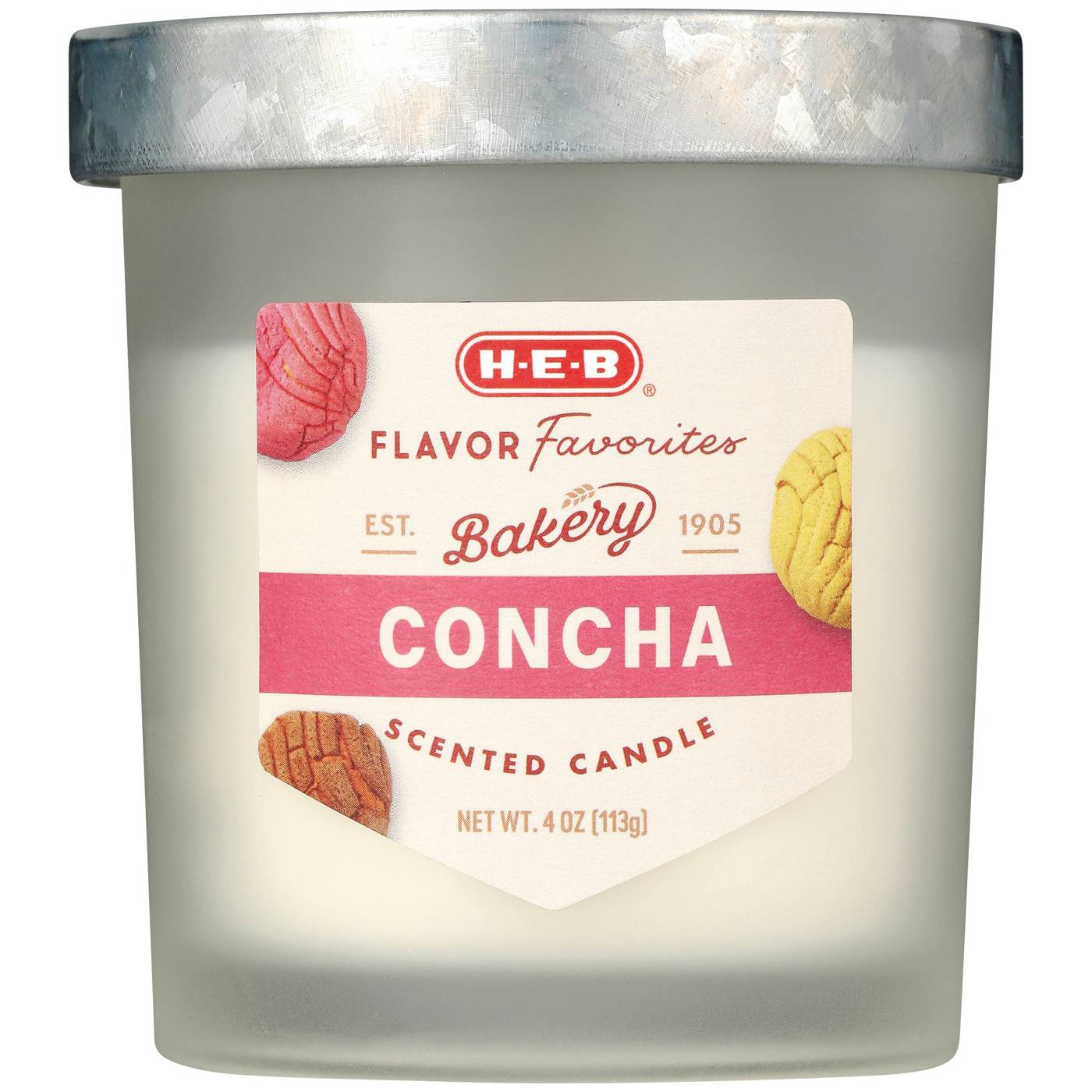 H-E-B Flavor Favorites Concha Scented Candle; image 1 of 2