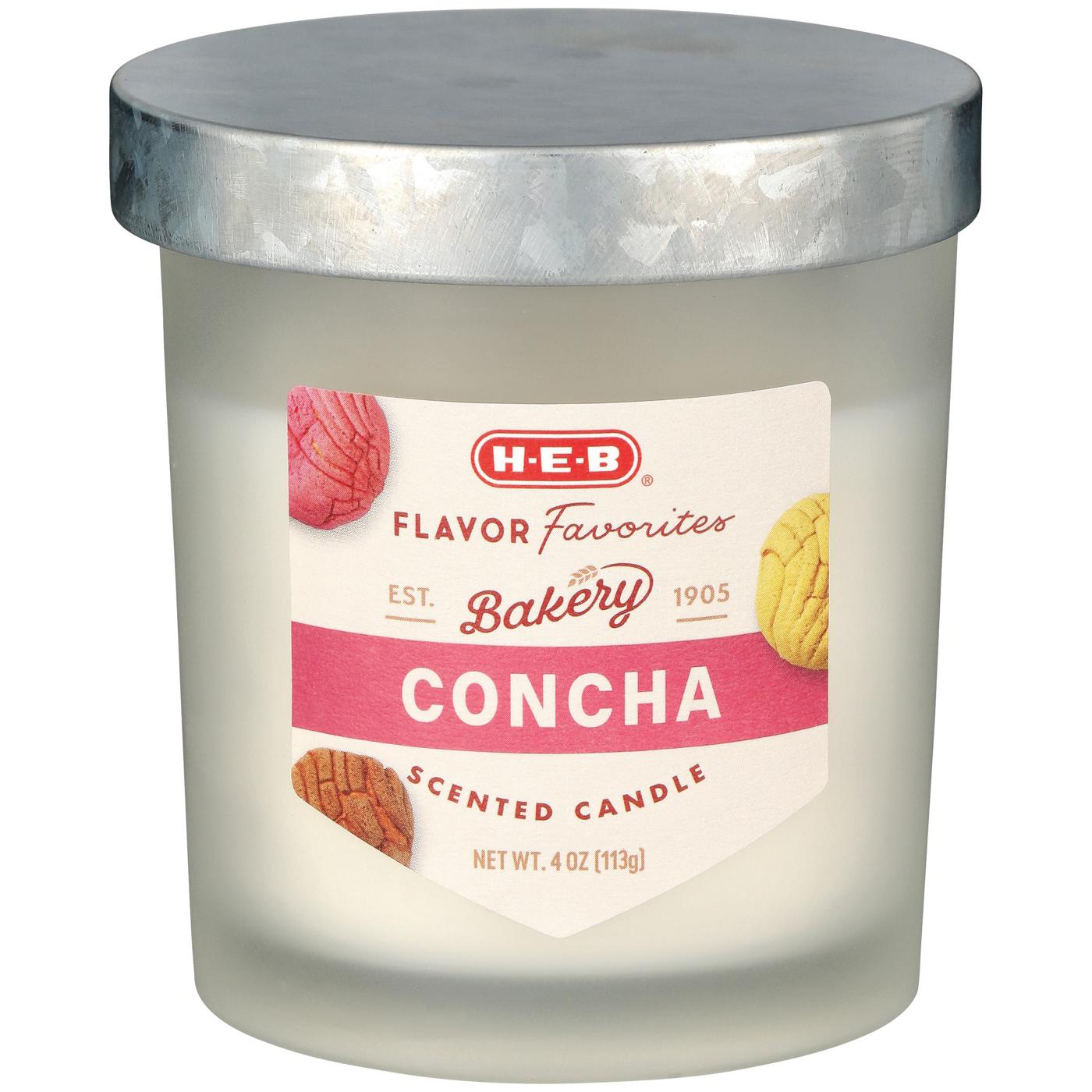 H-E-B Flavor Favorites Concha Scented Candle; image 2 of 2