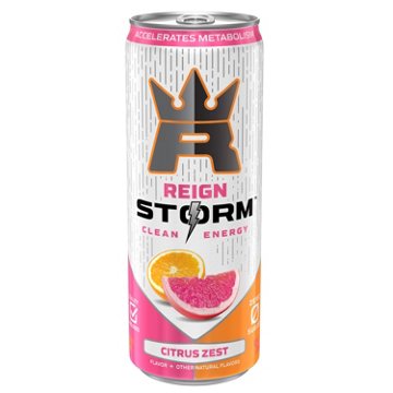 Reign Storm Zero Sugar Clean Energy Drink - Citrus Zest