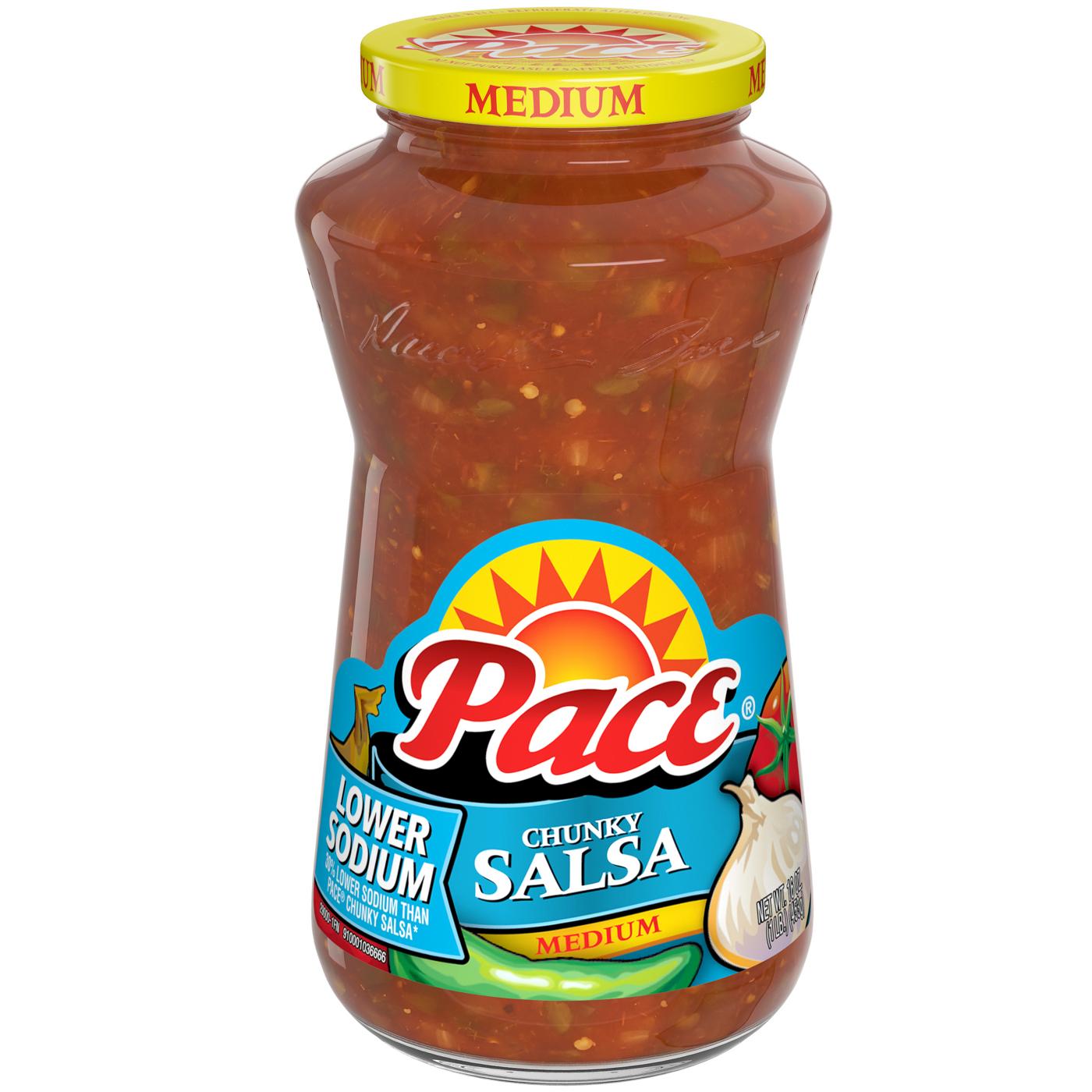 Pace Chunky Medium Low Sodium Salsa; image 1 of 3