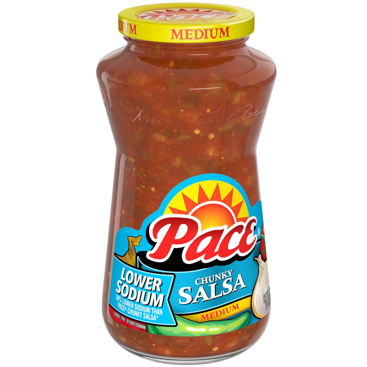 Pace Chunky Medium Low Sodium Salsa; image 3 of 3