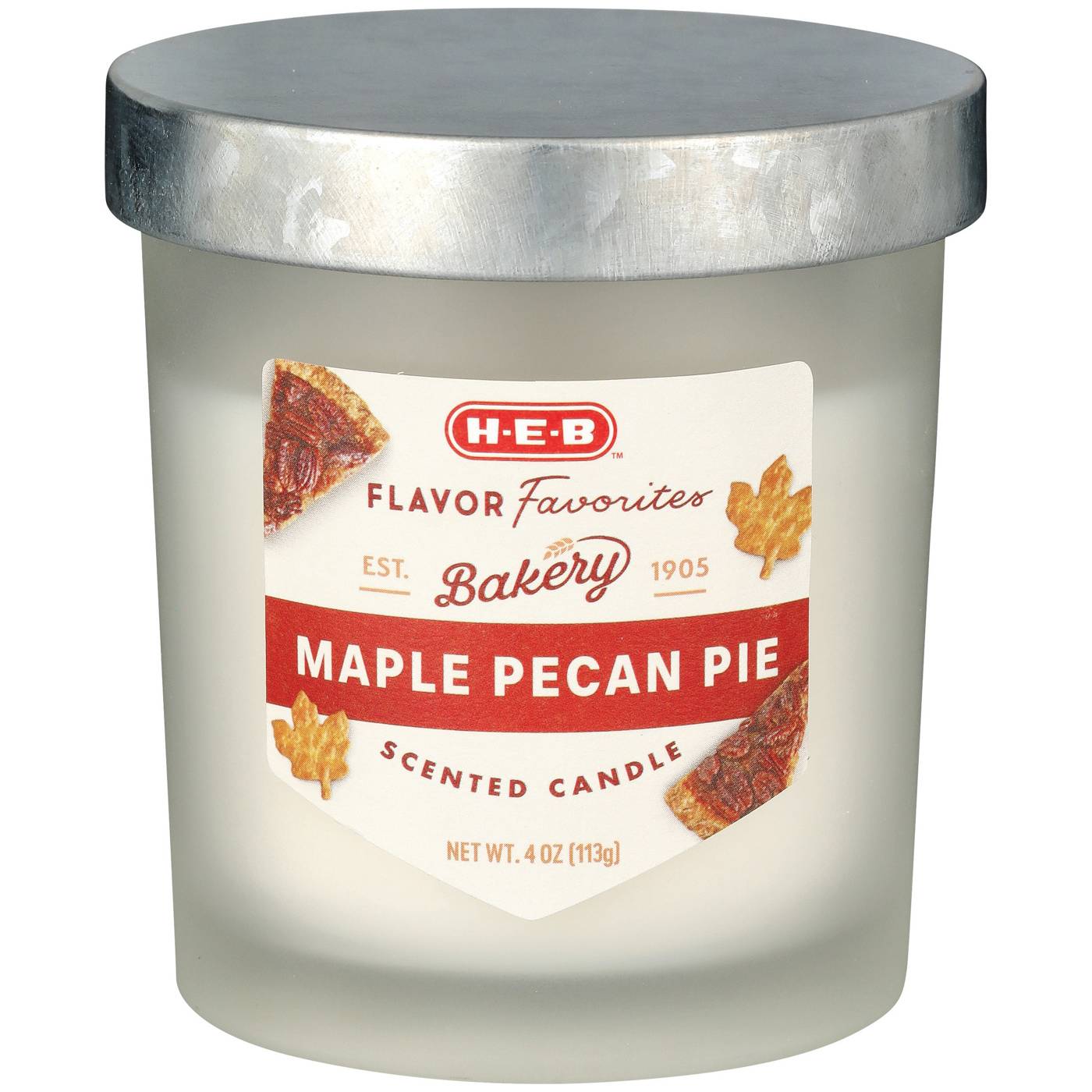 H-E-B Flavor Favorites Maple Pecan Pie Scented Candle; image 2 of 2