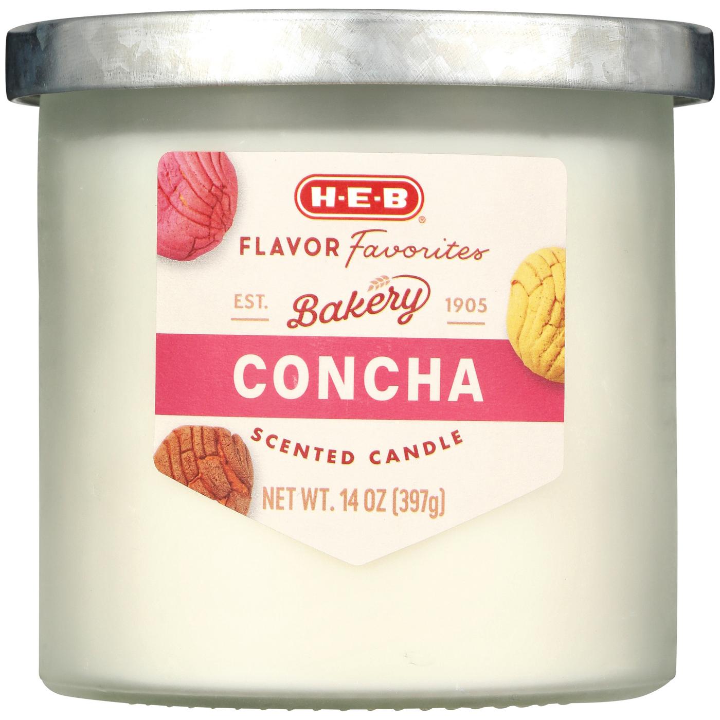 H-E-B Flavor Favorites Concha Scented Candle; image 1 of 2