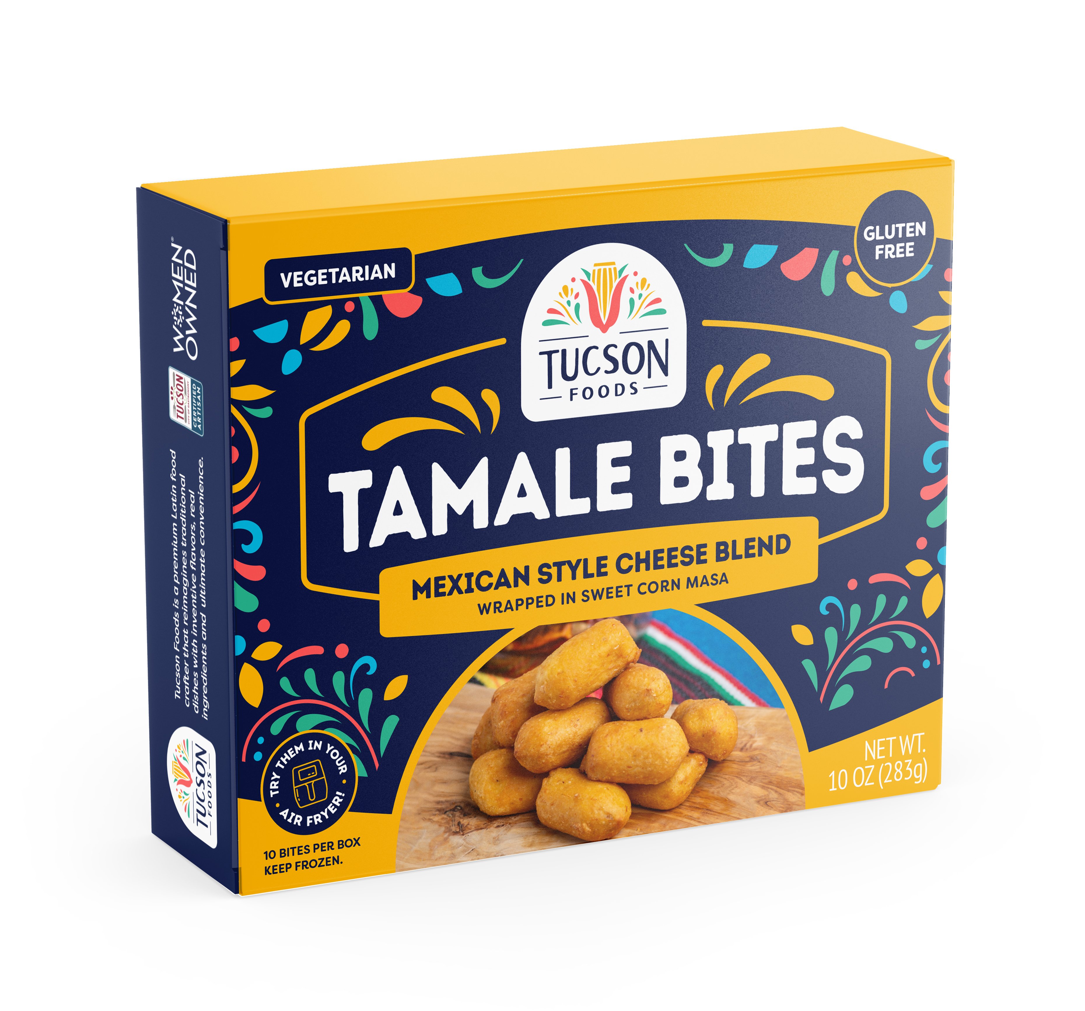 ソウルズ　ドンドン　ダイナマイト　150-95g Tucson Tamale Tamale Bites with Mexican Style Cheese Blend, 10 oz