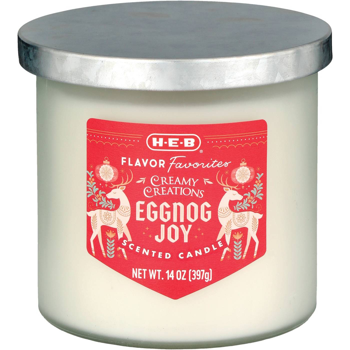 H-E-B Flavor Favorites Eggnog Scented Candle; image 2 of 2