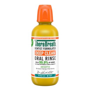 TheraBreath Deep Clean Oral Rinse - Fresh Mint
