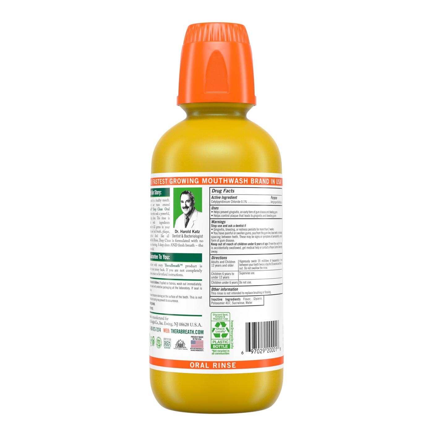 Therabreath Deep Clean Oral Rinse - Fresh Mint; image 2 of 2