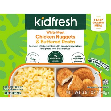 Kidfresh Chicken Nuggets & Buttered Pasta