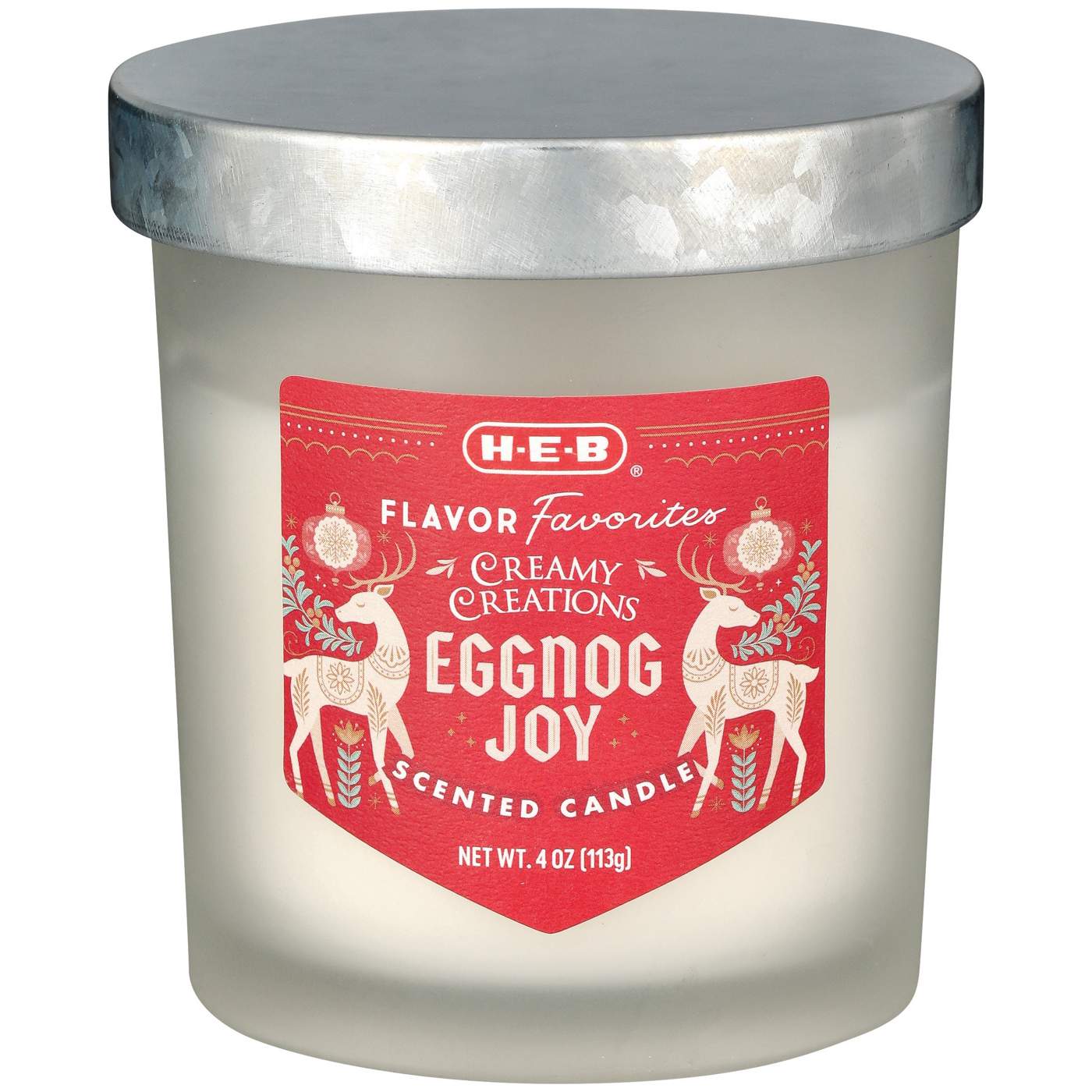 H-E-B Flavor Favorites Eggnog Scented Candle; image 2 of 2