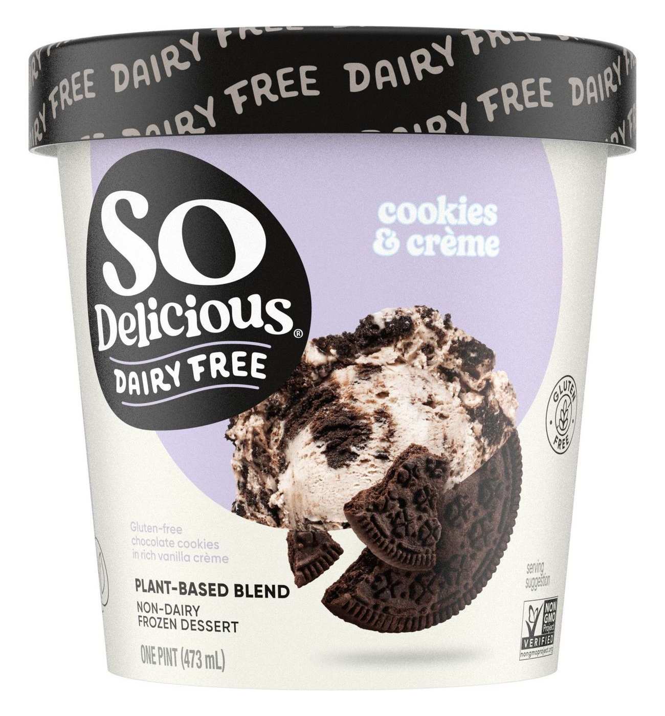 So Delicious Wondermilk Cookies & Creme Frozen Vegan Dessert; image 1 of 5