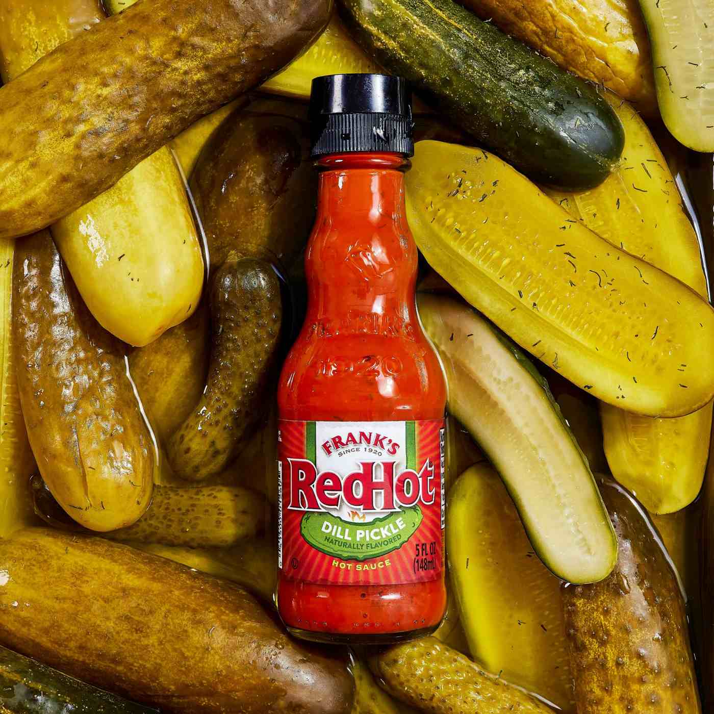 Frank's RedHot Dill Pickle Hot Sauce; image 6 of 8