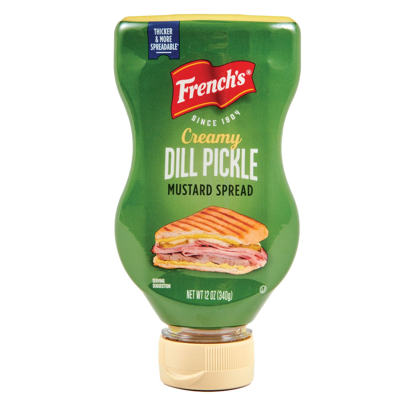 French's Creamy Dill Pickle Mustard Spread; image 1 of 9
