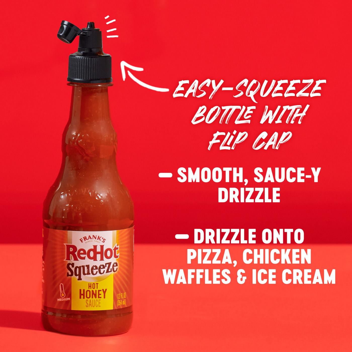 Frank's RedHot Hot Honey Squeeze Hot Sauce; image 6 of 7