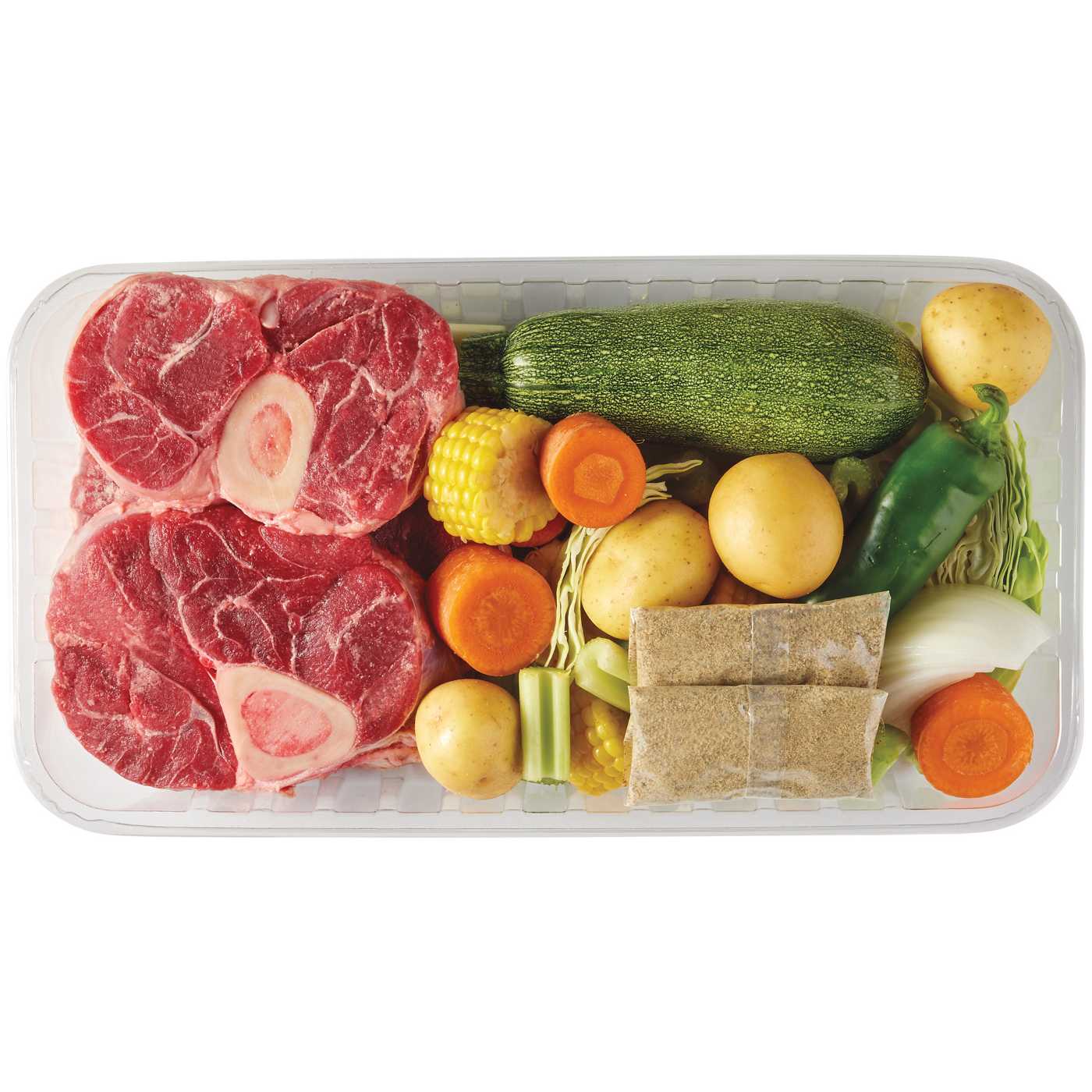 H-E-B Meat Market Caldo Soup Kit - Bone-In Beef Shank & Vegetables - Texas-Size Pack; image 3 of 3