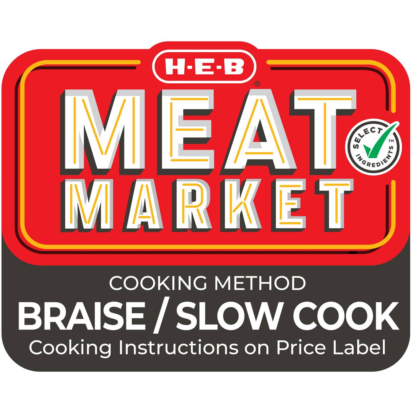 H-E-B Meat Market Beef Roast Kit - Boneless Chuck Roast - USDA Select - Texas-Size Pack; image 2 of 2