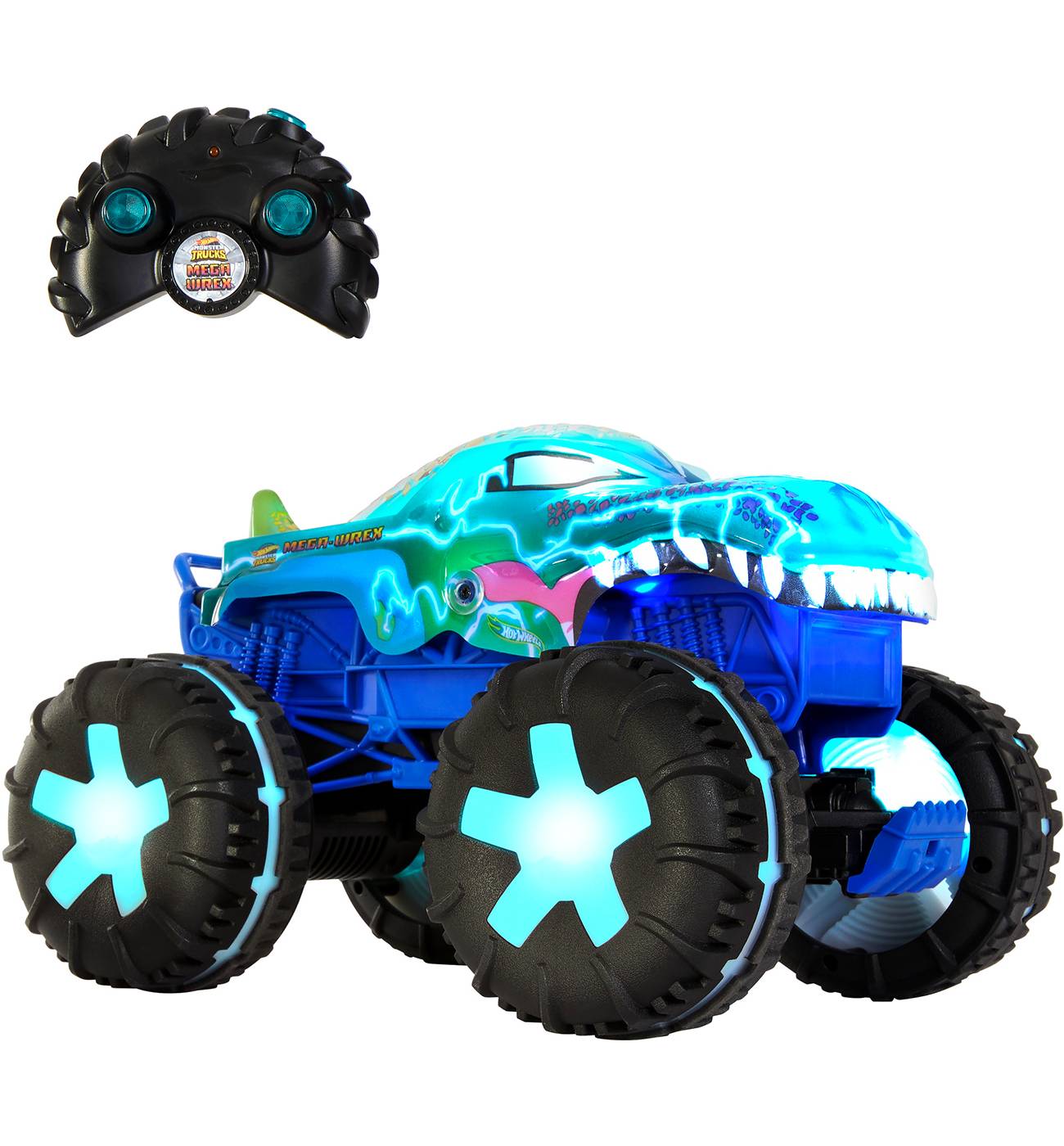 Hot Wheels Monster Trucks Mega Wrex Alive RC Car; image 2 of 3