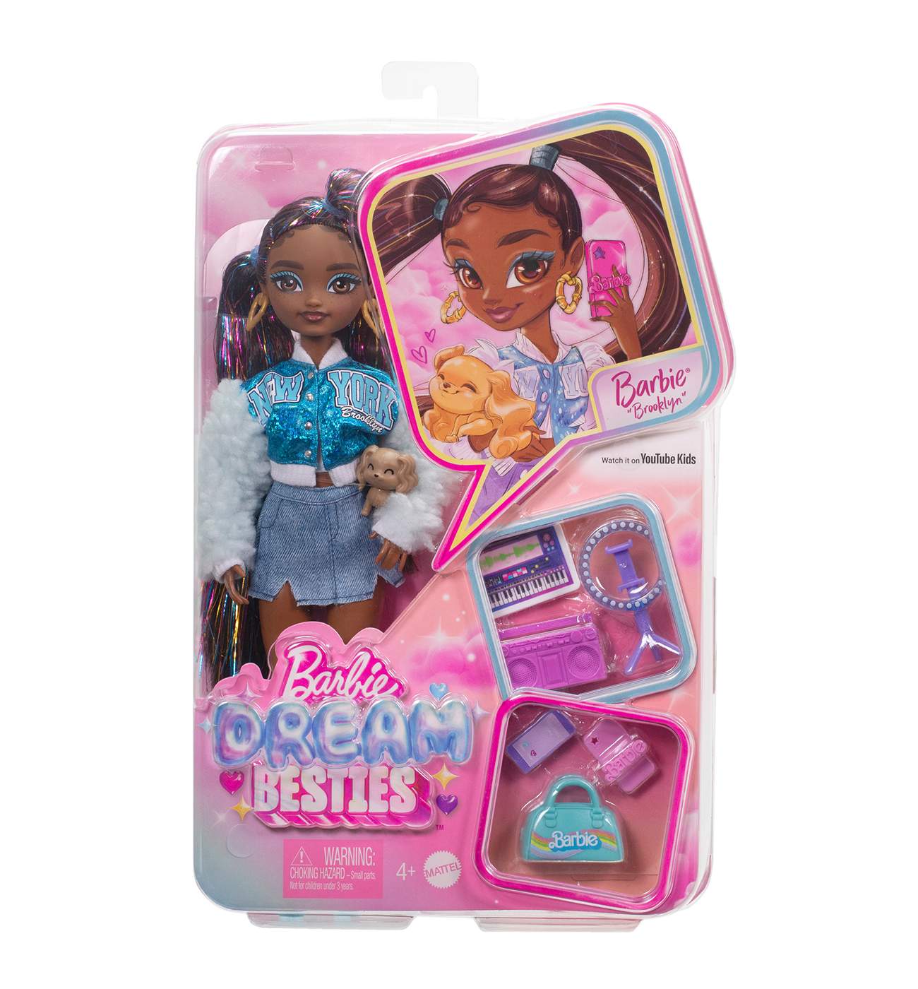 Barbie Dream Besties Brooklyn Doll; image 2 of 3