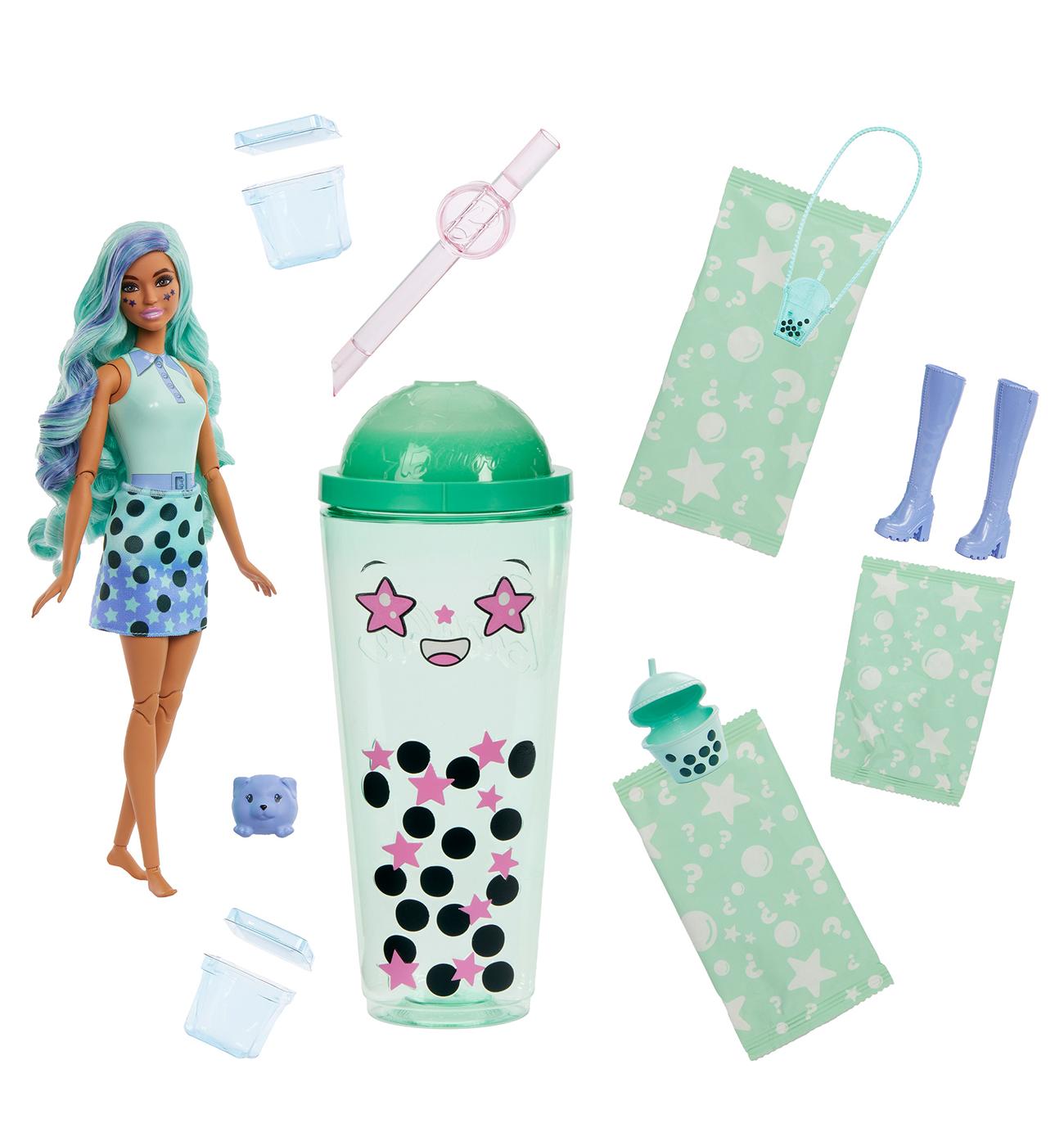 Barbie Pop Reveal Bubble Tea Series Green Tea Doll; image 3 of 3