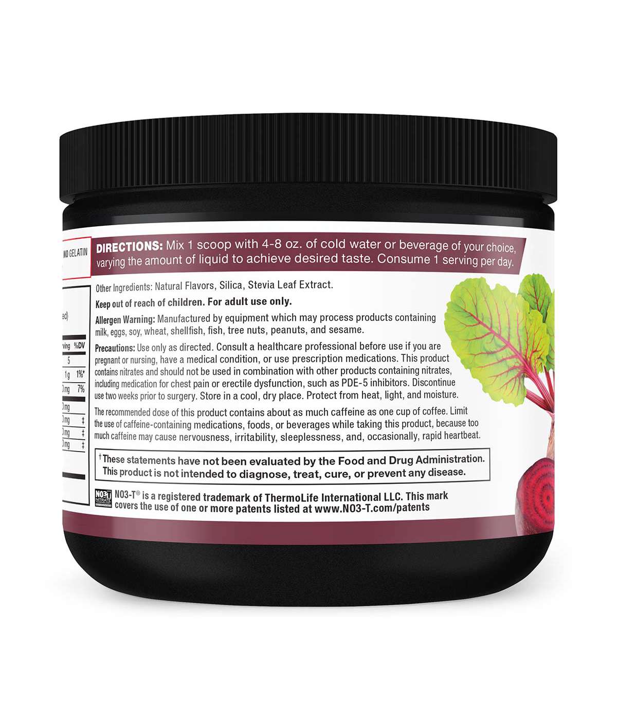 Force Factor Total Beets Drink Powder - Pomegranate Berry; image 2 of 2