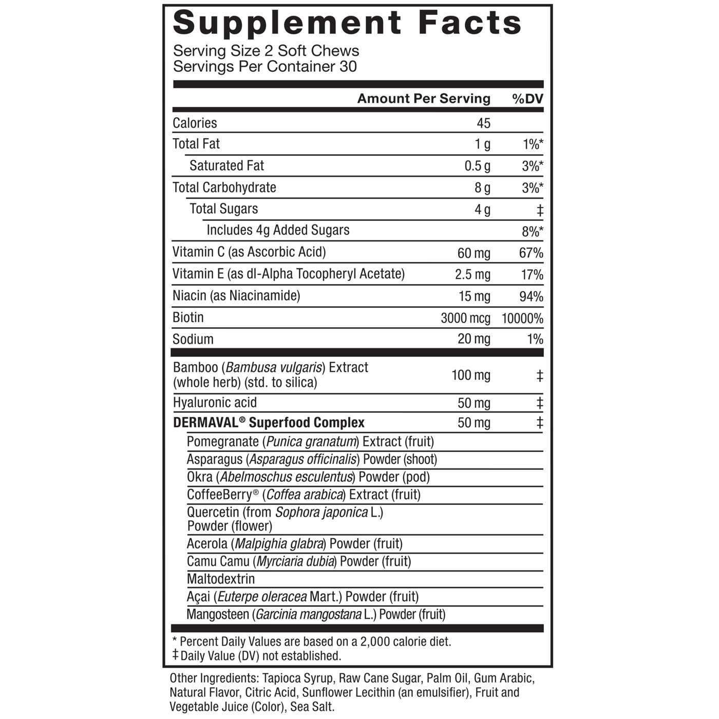 Force Factor Collagen Boosting Superfoods Soft Chews; image 4 of 4