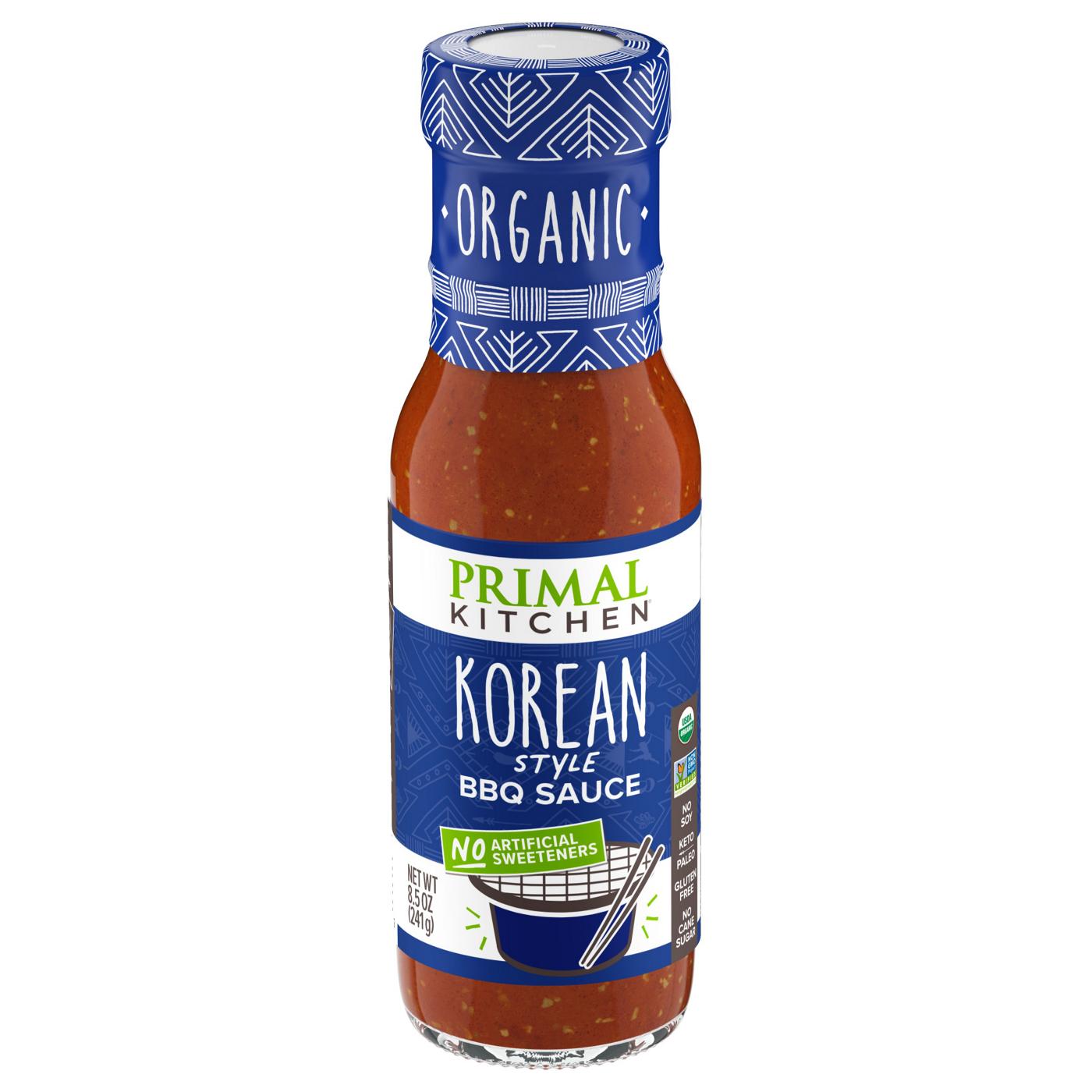 Primal Kitchen Organic Korean Style BBQ Sauce; image 1 of 6