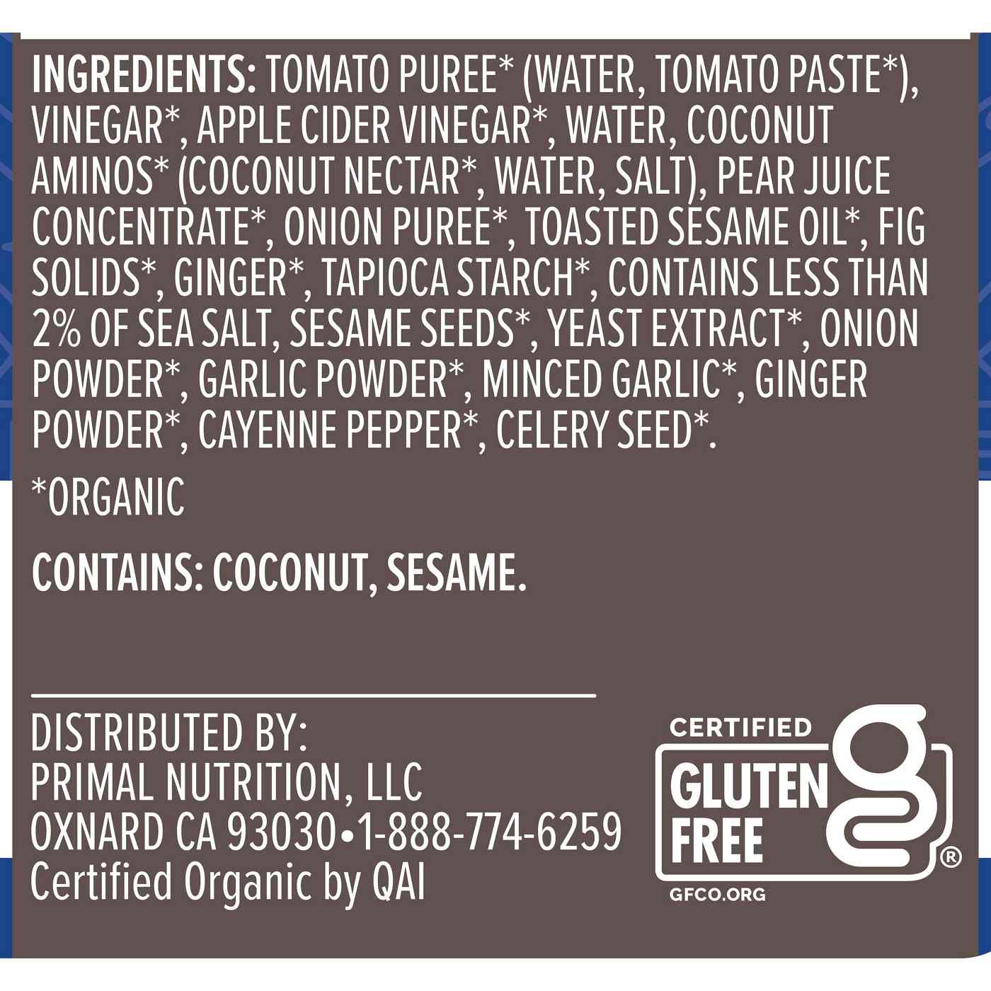 Primal Kitchen Organic Korean Style BBQ Sauce; image 2 of 6