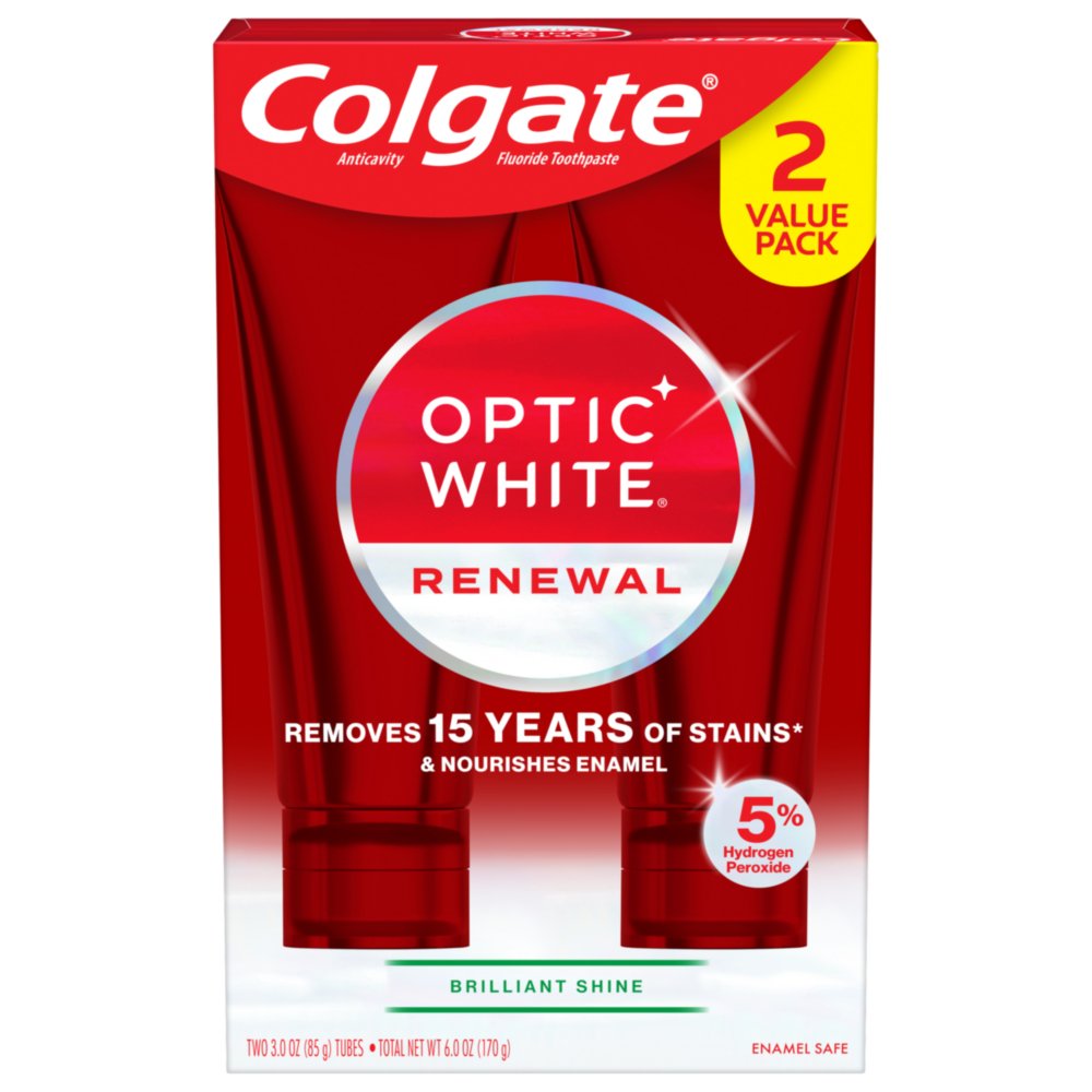 Colgate Optic White Renewal Toothpaste Brilliant Shine Shop