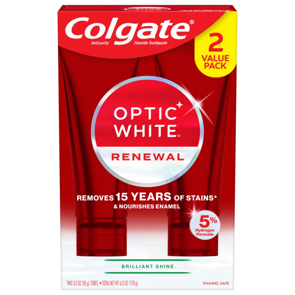 Colgate Optic White Renewal Toothpaste - Brilliant Shine - Shop ...