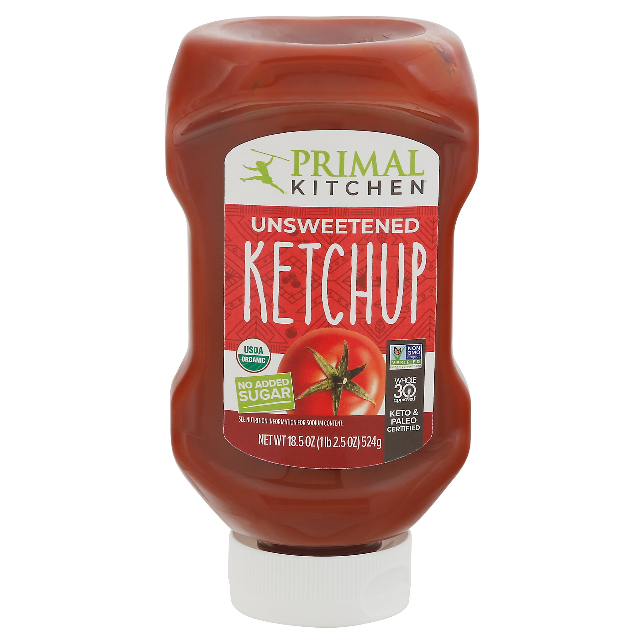 Primal Kitchen Unsweetened Organic Ketchup Shop Ketchup at HEB