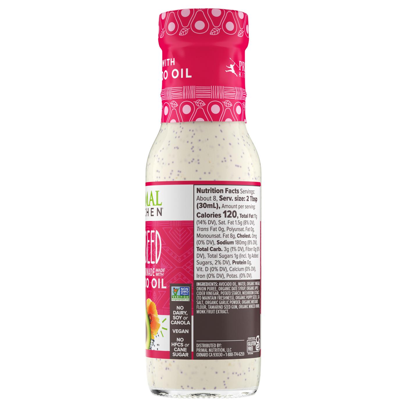 Primal Kitchen Poppy Seed Dressing with Avocado Oil; image 2 of 2