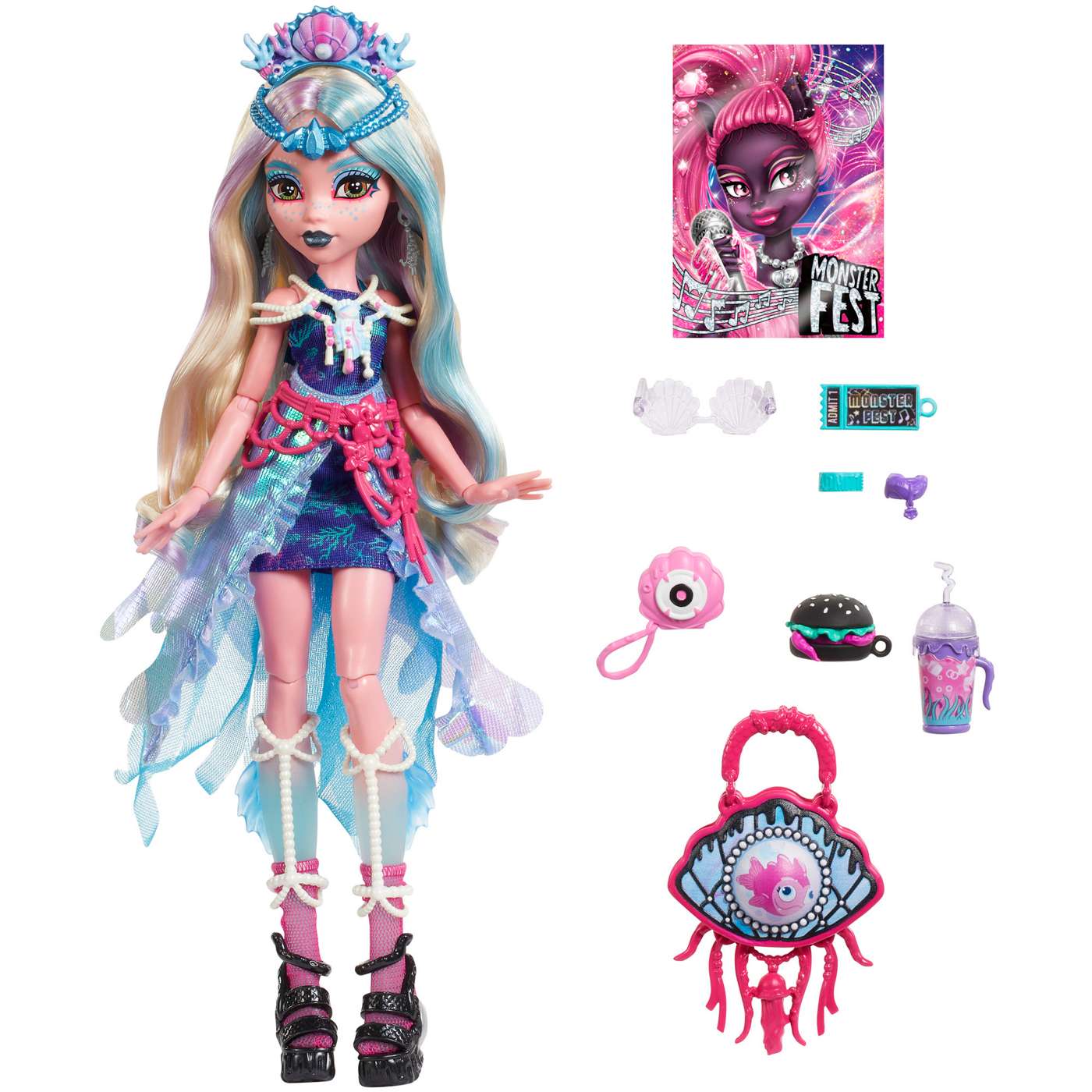 Monster High Monster Fest Lagoona Blue Fashion Doll; image 3 of 3