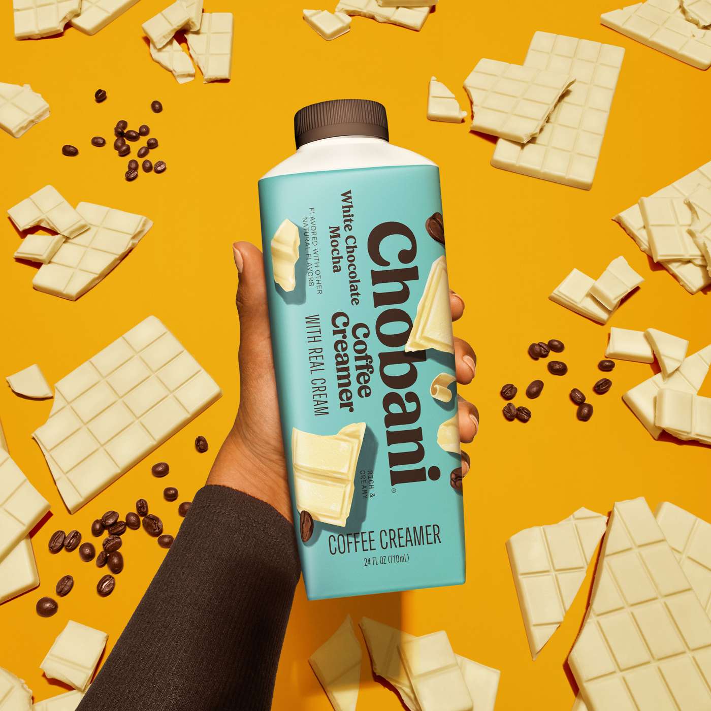 Chobani Liquid Coffee Creamer - White Chocolate Mocha ; image 3 of 3