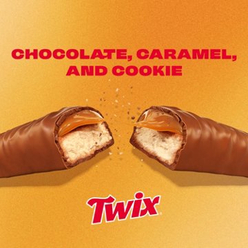 Twix Minis Cookie Chocolate Caramel Candy Bars - Party Size