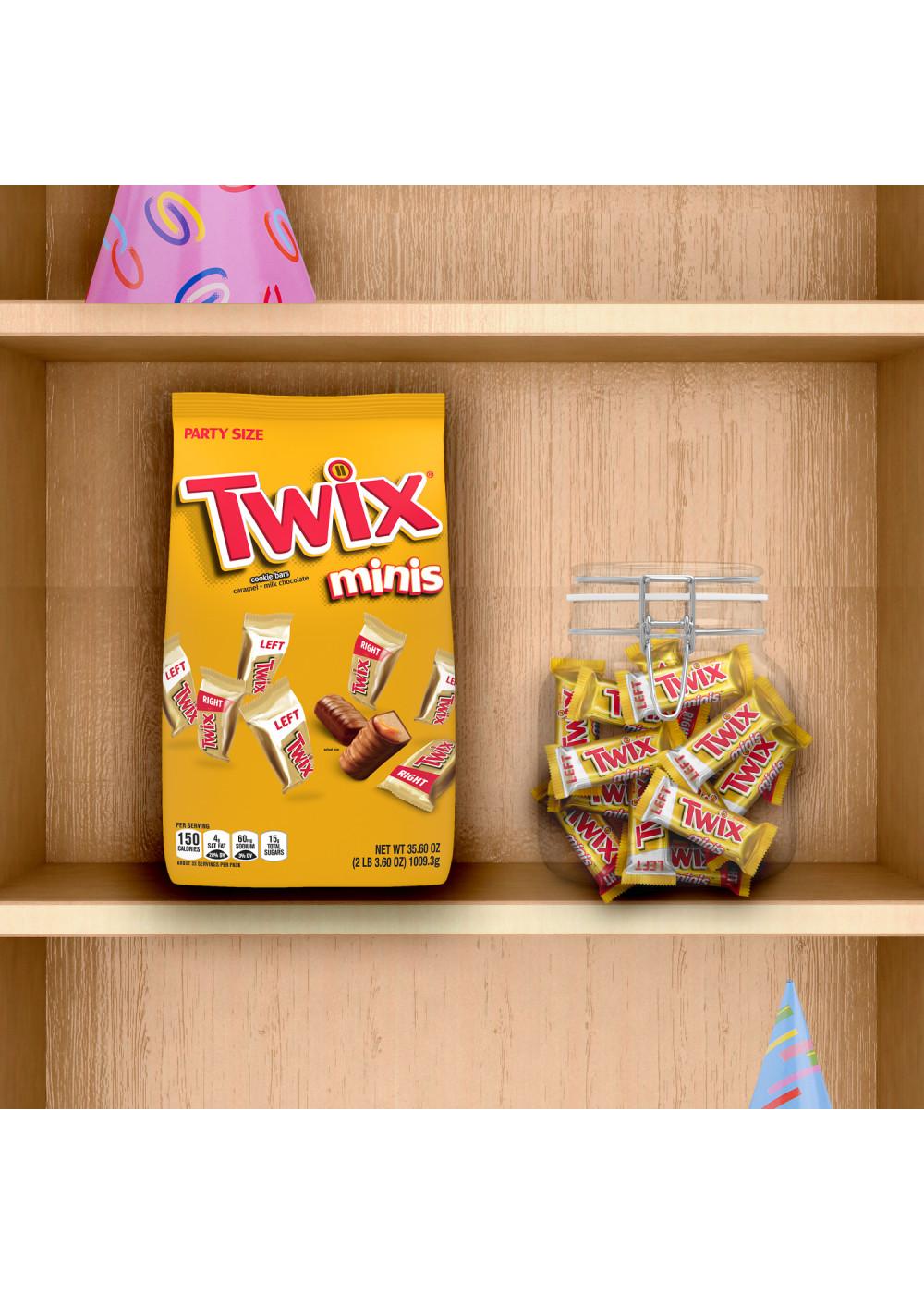 Twix Cookie Bars Minis Candy - Party Size; image 4 of 7