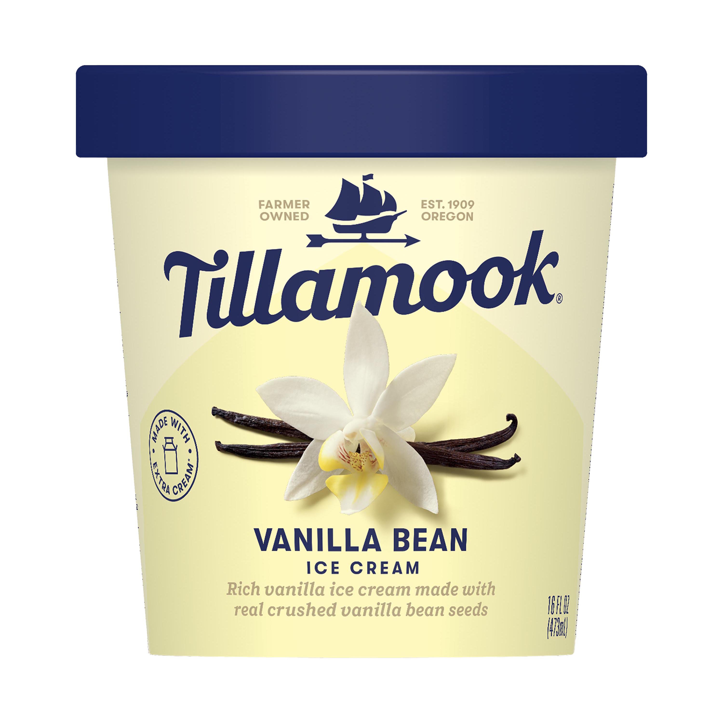 Tillamook Vanilla Bean Ice Cream Shop Ice cream at HEB