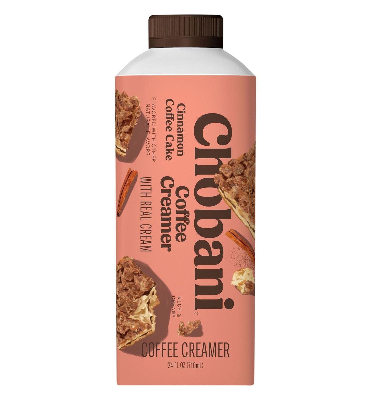 Chobani Liquid Coffee Creamer - Cinnamon Coffee Cake; image 1 of 3
