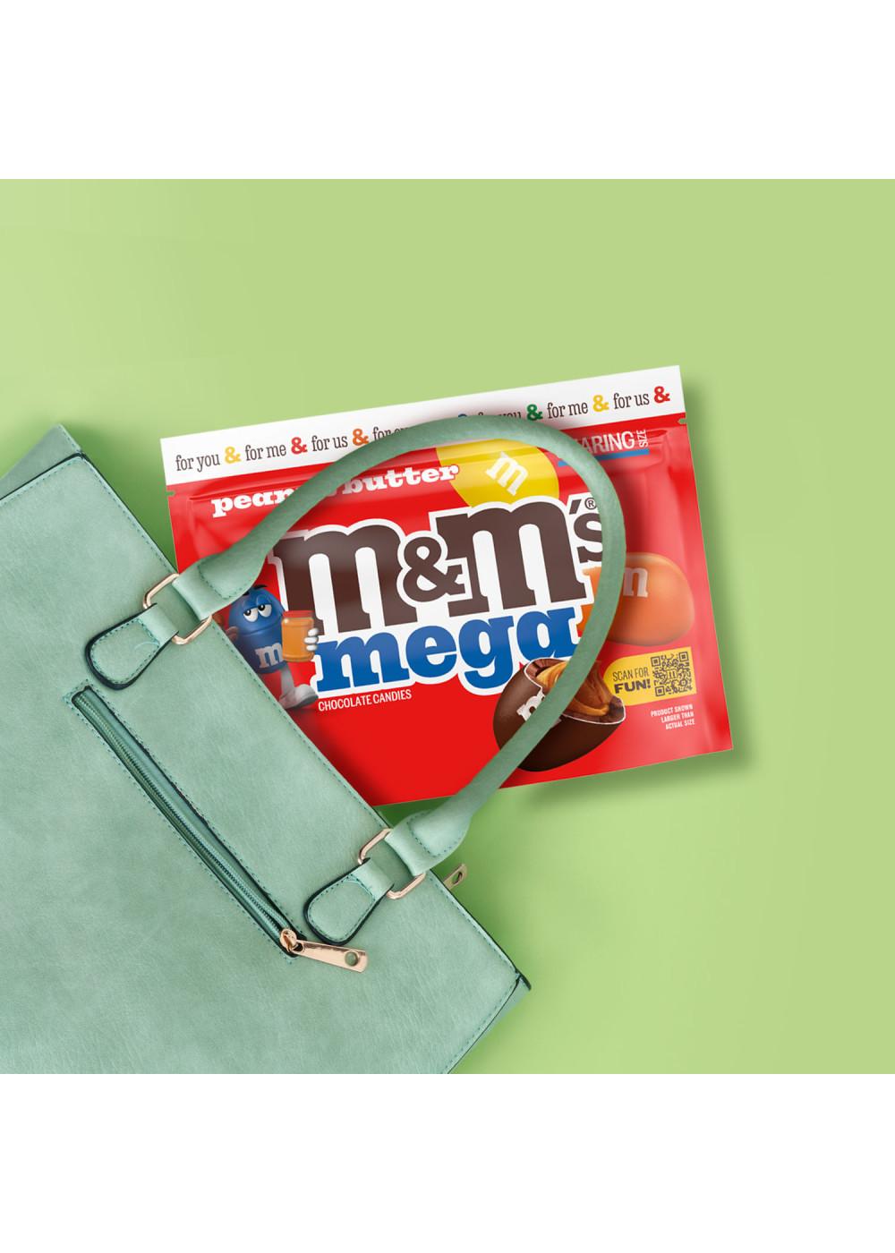 M&M'S Mega Peanut Butter Chocolate Candy - Sharing Size; image 3 of 7