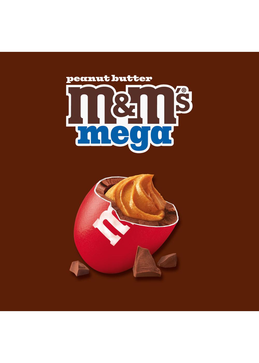 M&M'S Mega Peanut Butter Chocolate Candy - Sharing Size; image 6 of 7