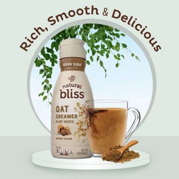 Nestle Coffee Mate Natural Bliss Oat Milk Creamer - Brown Sugar