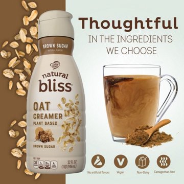 Nestle Coffee Mate Natural Bliss Oat Milk Creamer - Brown Sugar