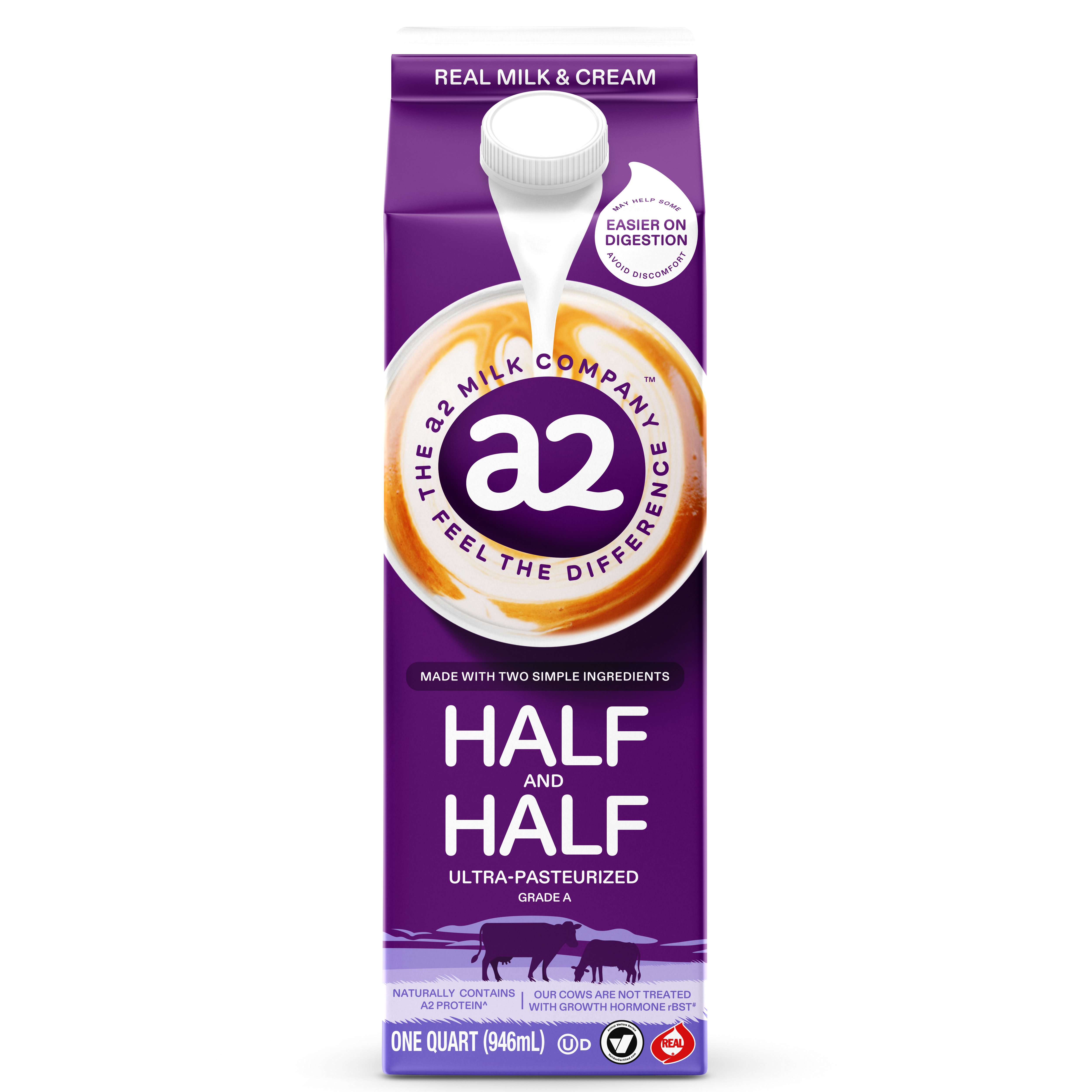 A2 Milk Half & Half - Shop Cream At H-E-B