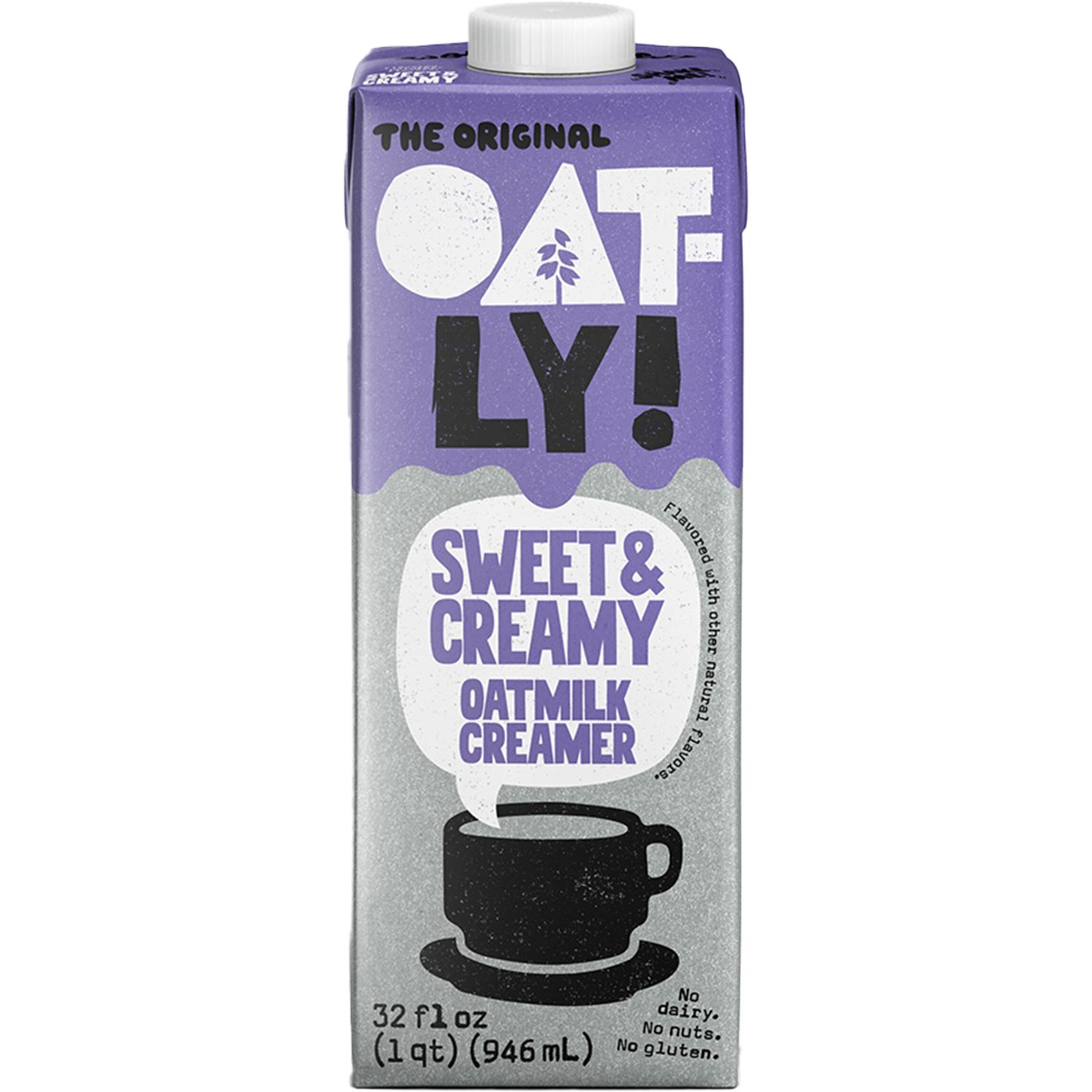 Oatly Oat Milk Liquid Coffee Creamer Sweet And Creamy Shop Coffee Creamer At H E B