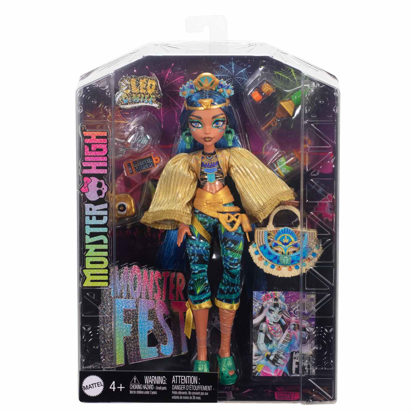 Monster High Monster Fest Cleo de Nile Fashion Doll; image 2 of 3