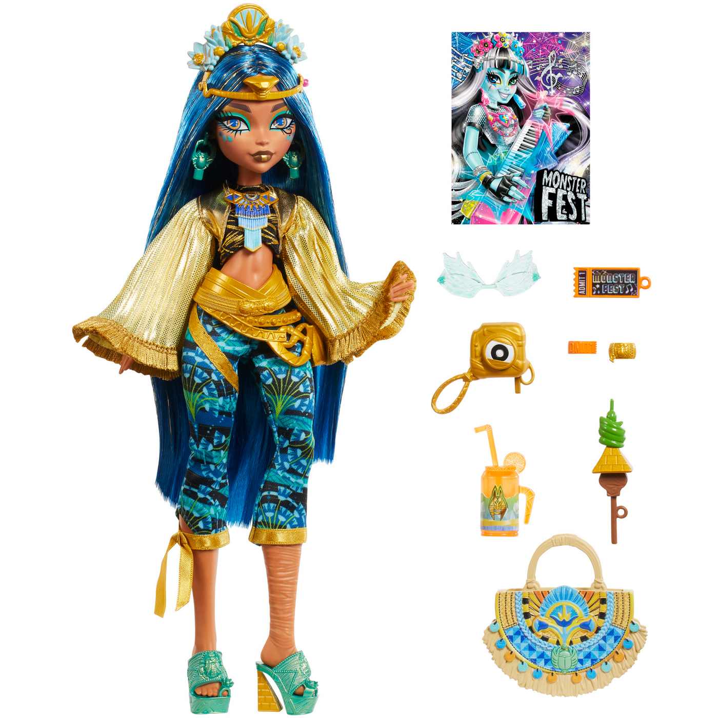 Monster High Monster Fest Cleo de Nile Fashion Doll; image 3 of 3