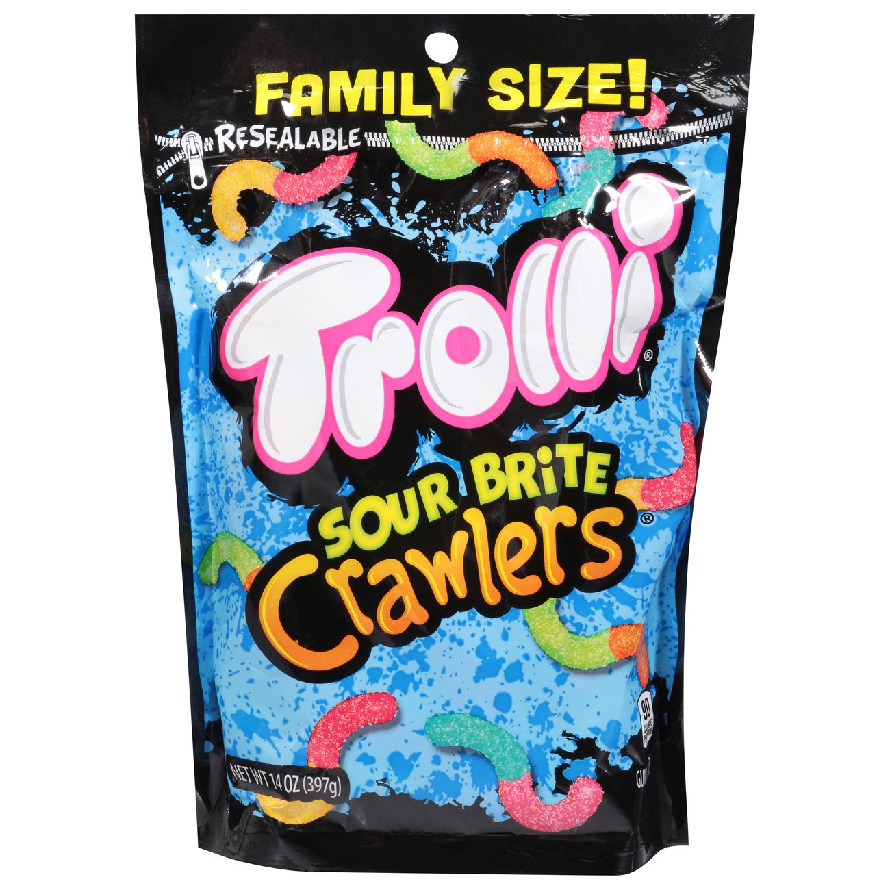 Trolli Sour Brite Crawlers Candy - Family Size - Shop Candy at H-E-B