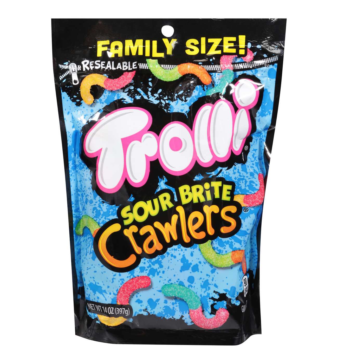 Trolli Sour Brite Crawlers Candy - Family Size; image 1 of 2