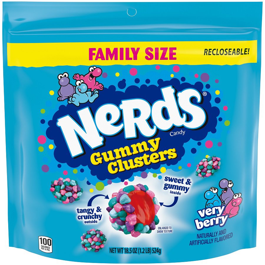 Nerds Very Berry Gummy Clusters Candy - Family Size - Shop Candy At H-E-B