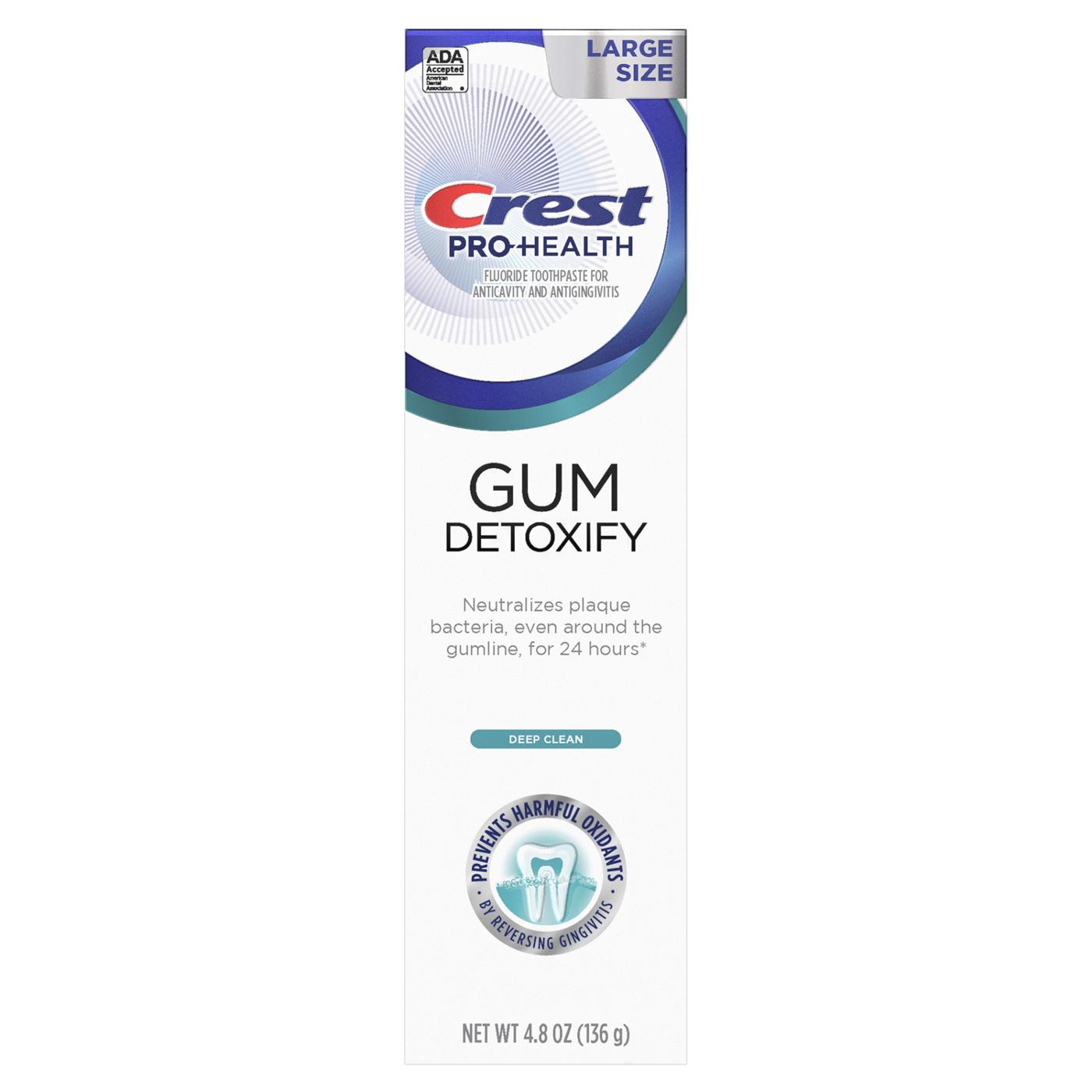 Crest Pro-Health Gum Detoxify Toothpaste - Deep Clean; image 2 of 8
